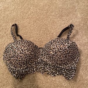 Cheetah Print Bra
